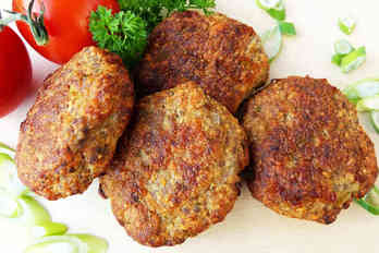 Turkey burger patties or meatballs