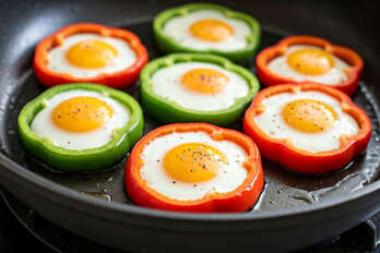 Pepper egg rings