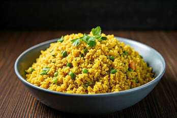 Curry cauliflower rice