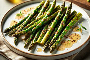 Sauteed asparagus