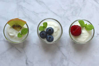 No-crust "cheesecake"