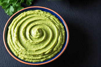 Avocado, ginger & lime dip